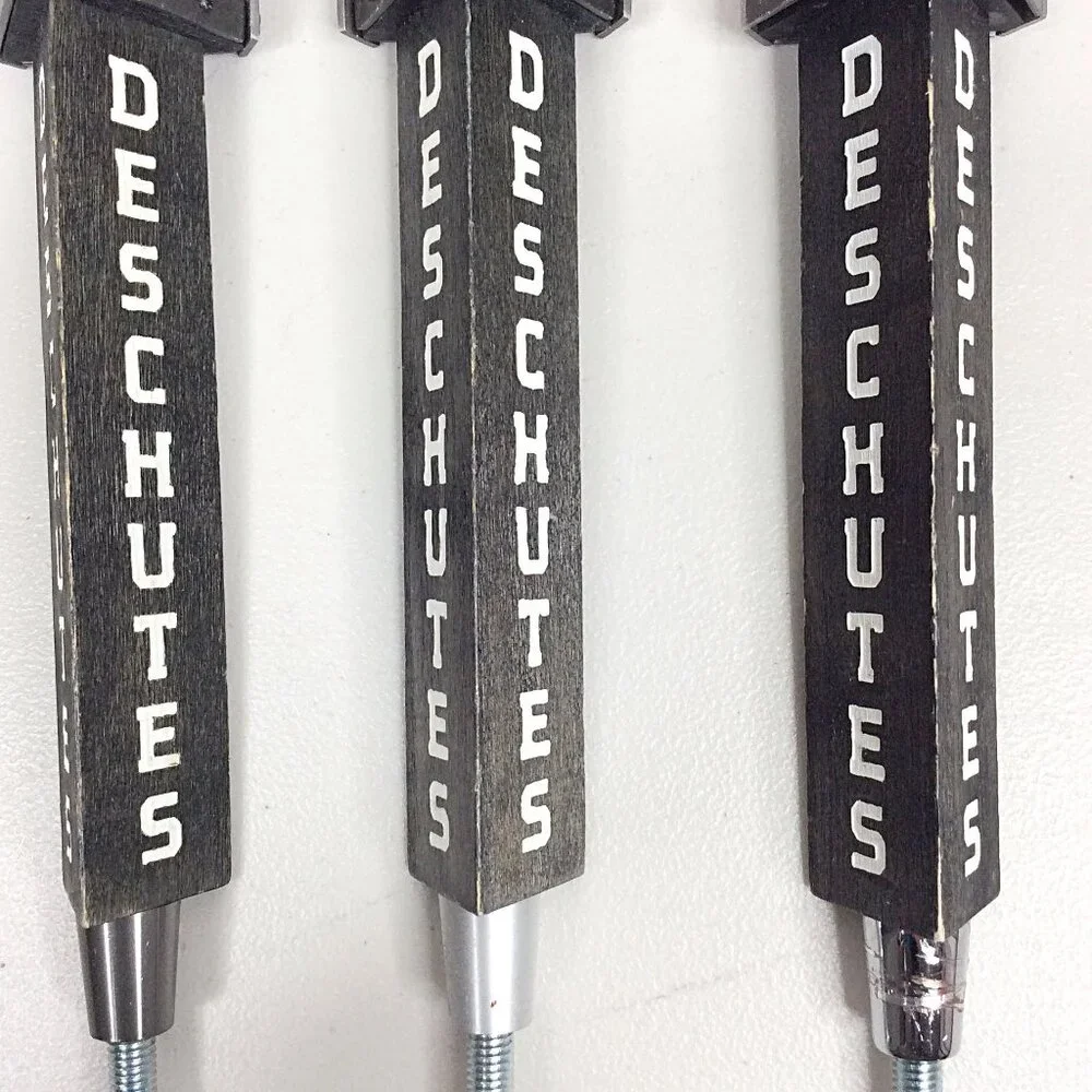 Lot of 3 Deschutes Brewing Beer‎ Tap Handles Mirror Pond Pale Ale Fresh Squeezed